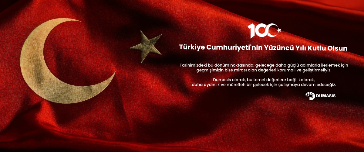 Türkiye Cumhuriyeti'nin Yüzüncü Yılı Kutlu Olsun